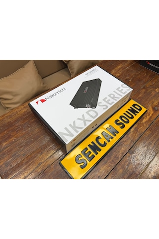 Nakamichi Nkxd350.4 4kanal Profesyonel Oto Amfi Uyumlu 4 Ohm 4x350w Rms Anfi Bas Kontrollü - Sencan Sound