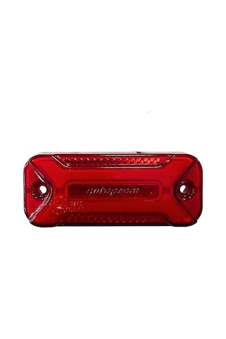 24v Yan İkaz-pozisyon Lambası Dorse Side Marker Kırmızı 2 Fonksiyonlu Neon Ledli 113 46 Mm