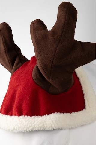 Horze Yılbaşı Rentiyer At Kulaklığı Noel Temalı Yumuşak At Şapkası