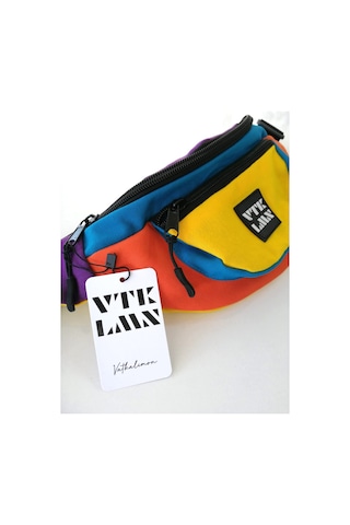 Vatkalimon Unisex Omuz ve Bel Çantası Sarı - Turuncu