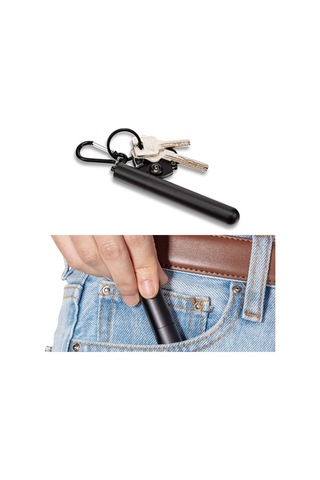 304 Paslanmaz Çelik Üç Bölüm Teleskopik Alüminyum Alaşımlı Fda Sertifikası Yok Bpa Içermez - Mavi