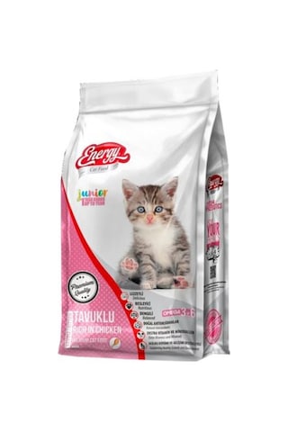 Energy Cat Food Tavuklu Yavru Kedi Maması 3 KG