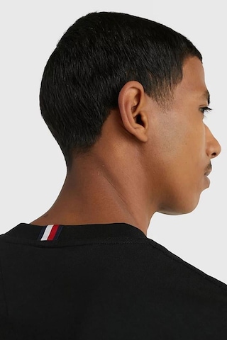 Tommy Hilfiger Erkek T-shirt Siyah