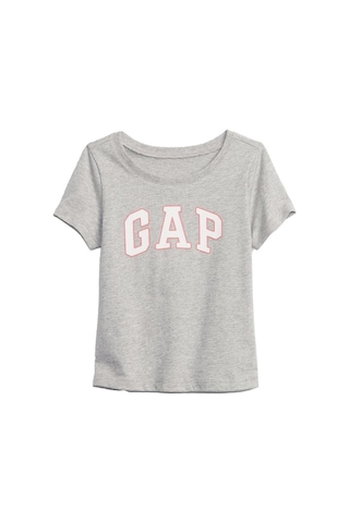 Gap V-hs Ss Logo T-shirt - 459909-9959 Gri