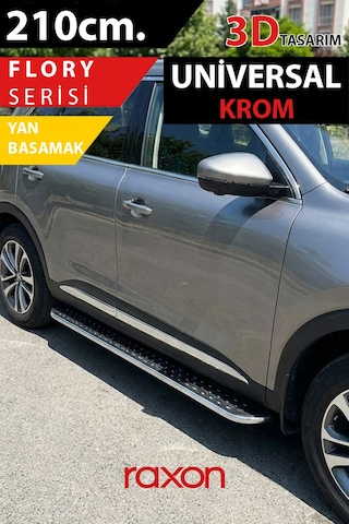 Flory Yan Basamak 210 Cm Universal Kaymaz Yüzey & Dayanıklı Tasarım
