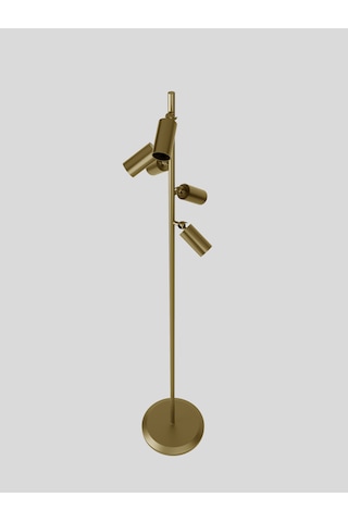 Solvia 5'li Spot Lambader - Eskitme Metal Modern Yer Lambası