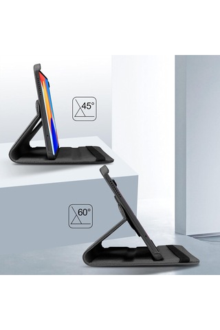 Xiaomi Redmi Pad Se 8.7 Inç İle Uyumlu 360 Dönebilen Standlı Tablet Kılıfı
