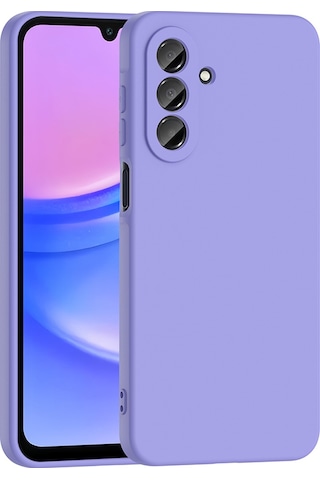 Samsung Uyumlu Galaxy A17 Kılıf Zore Mara Lansman Kapak Lila