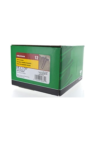 Hillman 370800 Altıgen Başlı Manşon Çapa, 8/8 X 1-7/8-inç, 50&apos Li Paket