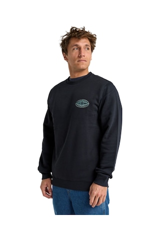 Bıllabong Billabong Foundation Cr Erkek Siyah Sweatshirt Blk SiYAH