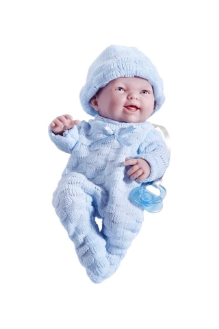 Berenguer Gerçekçi Yenidoğan Oyuncak Mini Erkek Bebek 24 Cm - Mavi