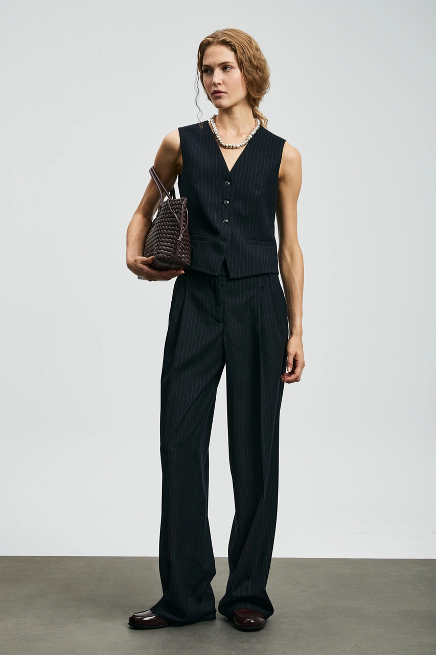 Lufian Kate Kadın Pantolon Lacivert Lacivert 122190044100200 Lacivert