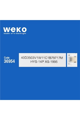 Wkset-6249 36954x6 Cl-40-d611-v6 11800622-c0 6 Adet Led Bar Tvnizi Açıp İçindeki Led Barla Birebir Aynısı Olduğunu Görmeden Almayınız. Sonrasında İade Almamaktayız. Beyaz