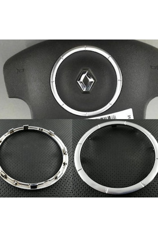 NVR Megane 2 Scenic 2 Kangoo 2 Airbag Süs Çerçevesi Gri Boyalı
