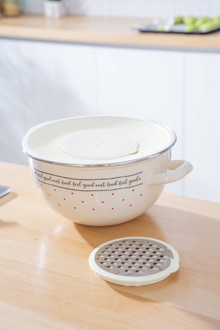 Feel Good Emaye Rendeli Karıştırma Kabı - 30 Cm Renkli