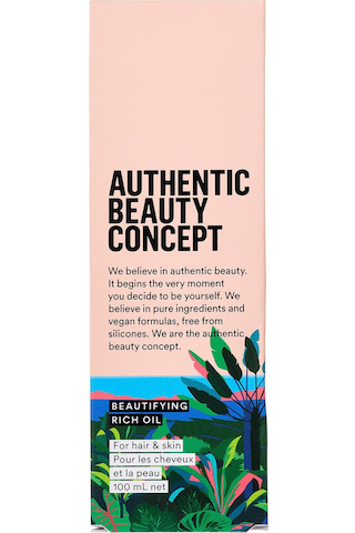 Authentıc Beauty Concept Beautifying Rich Oil - Parlak Ve Pürüzsüz Saçlar İçin Besleyici Yağ 100 Ml