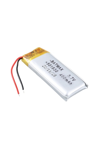 Ayt Lityum Polimer Şarj Edilebilir Pil Kulaklık Akıllı Saat Pili 50x18x38 Mm Devreli Pil