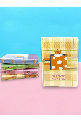 Happy & Fun Sincap A7 Not Defteri , Çıt Çıtlı Cep Defteri - Turuncu