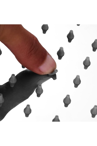 Fause Tepe Duş Başlığı Kare Slim 304 Metal 20 X 20 Cm Ktd101 Krom