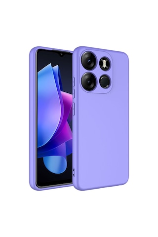 Goocamp Tecno Spark Go 2023 Kılıf Mara Lansman Kapak - Lila Lila