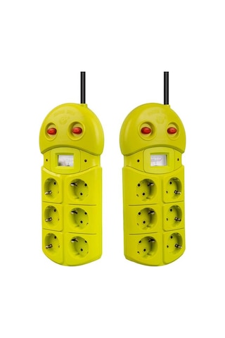 Vea Ve-970b 6'lı 1.5 Metre Grup Priz