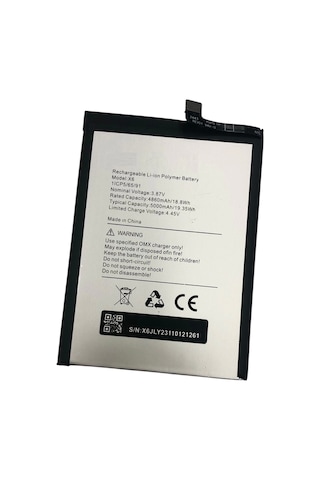 Omix X6 Batarya 5000 Mah