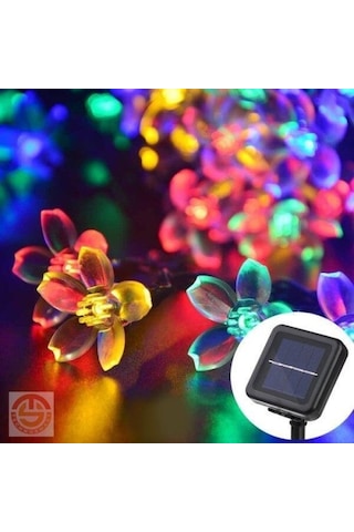 Büro Ev Ofis Bahçe Aydınlatması İçin Solar Şarjlı Çiçekli Rgb Dekorasyon Lambası Diğer