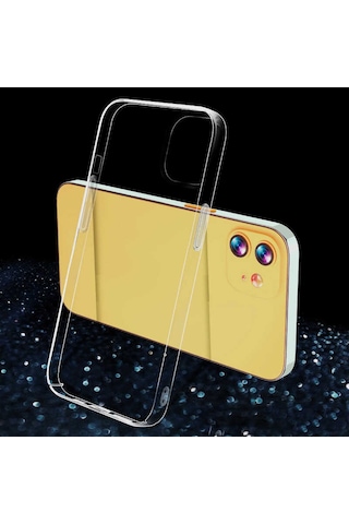 Kilifone - Apple Uyumlu iPhone 11 - Kılıf Sert Koruyucu Slim Fit Droga Kapak - Şeffaf