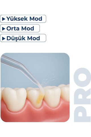 Aquadent Pro Şarjlı Ağız Duşu 4 Başlıklı Diş Arası Temizleme Cihazı