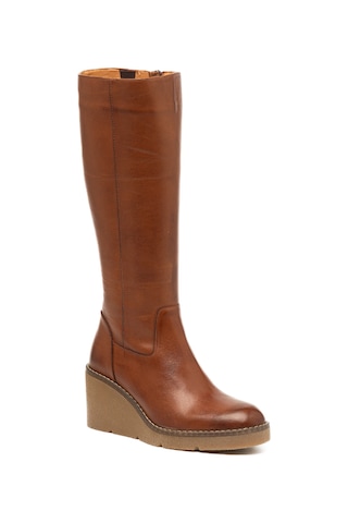 Çizme Kadın 25k12068 Vergelio Skin Cuoio-tan Cuoio