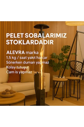 Fbt Pelet Sobasi Sabit Model Roket Soba