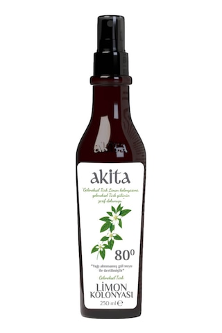 Akita 80 Derece Geleneksel Türk Limon Kolonyası 250 ML