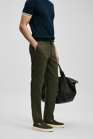 Lufian Karl Smart Erkek Chino Pantolon Slim Fit Yeşil Yeşil 111190363100600