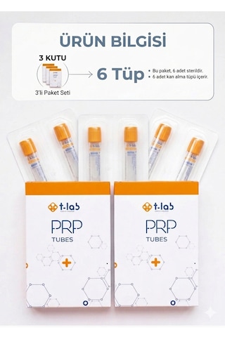 T-lab Orijinal Prp Tüpü 3 Paket 6 Tüp