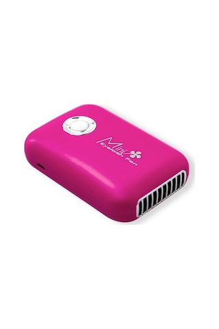 Skycity Usb Şarjlı El Tipi Mini Fan, 2 Hızlı Rüzgar, 500mah Pil, Yüksek Performanslı, Masaya Konulabilir, Pembe
