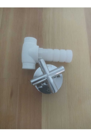 Ankastre Klozet Stop Valfı Taharet Musluğu Beyaz