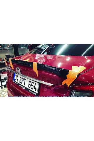 FİAT EGEA Bagaj Spoiler  Parlak Siyah 2016 - 2022