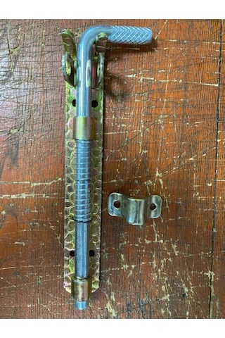 Çankaya Ferforje Yaylı Kapı Sürgüsü 20cm