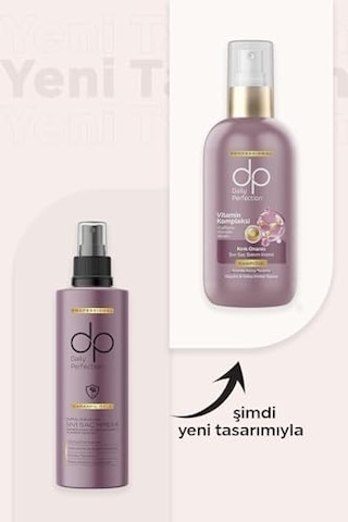 Daily Perfection Karanfil Özlü Sıvı Saç Bakım Kremi 200 Ml - Keratin, Biotin Ve Kafein Destekli Kolay Tarama Sağlayan Durulanmayan Bakım