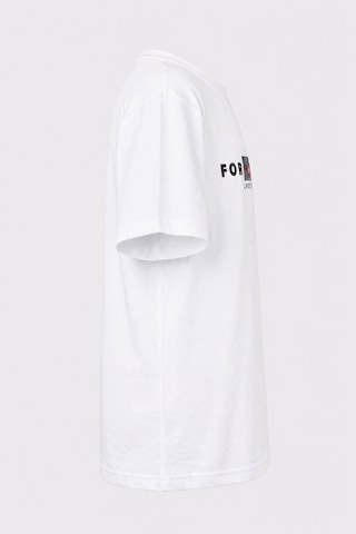 Trender For One Baskı Beyaz Erkek Çocuk T-shirt 8032