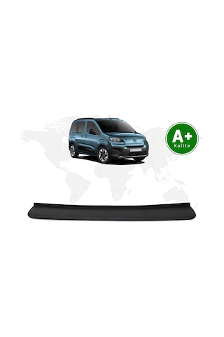 Fiat Doblo Arka Tampon Eşiği Mat Siyah 2024 Model Ve Sonrası