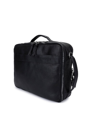 Bruno Shoes Bruno Rossi Bag Erkek Hakiki Deri Siyah Sırt Çantası 1048 331 Erk Canta Sk24-25 Nero Siyah