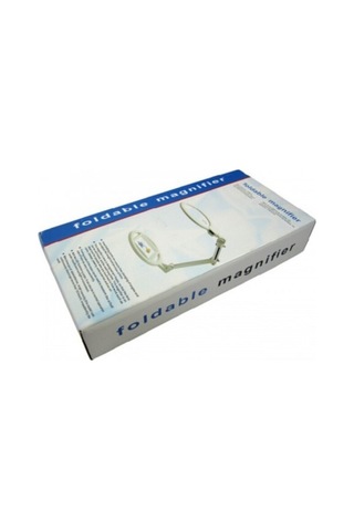 2x -6x 130 MM Led Büyüteç Hd Masaüstü Bakım Okuma Gözlükleri Katlanabilir Işık Büyüteç