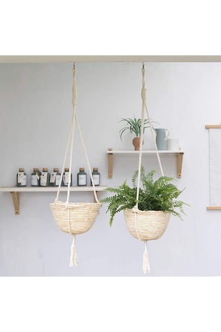 Pazly Suntek Sepet Dikey Balkon Bahçesi Asılı Oturma Odası 25x16x11cm Wy 25cmx16cmx11cm