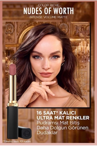 L'Oreal Paris Color Riche Intense Volume Matte Ruj 520 Nude Defiant