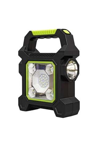 Powermaster Jy-258c 3 Kademeli Şarjlı Çok Fonksiyonlu Solar Işıldak Çok Renkli