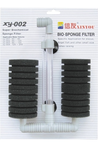 Xinyou Xy-002 Çiftli Pipo Filtre Büyük Boy 24X16Cm