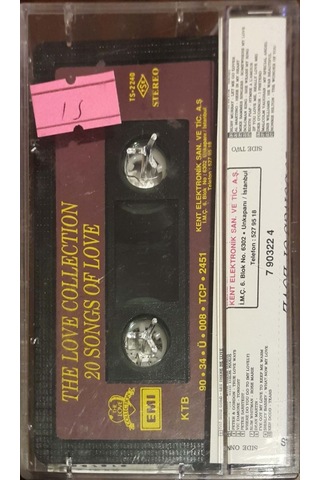 Plak Değildir Kaset Tir The Love Collection 20 Songs Of Love Ka