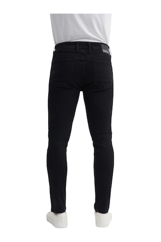 Cazador Parker Extra Slim Fit Non Denim Pantolon Normal Bel Normal Paça Siyah