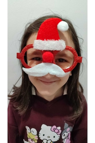 Yılbaşına Özel Noel Baba Gözlük Yılbaşı Süsü